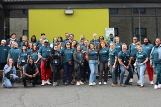 A large group of people at a Sunstone Way event