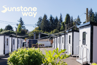 A village of Sunstone Way shelters