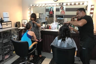 Photo of women at a salon