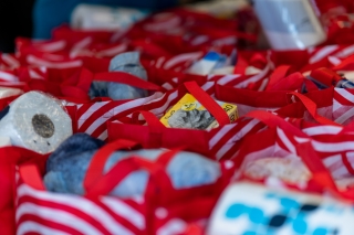 Photo of bags of household supplies