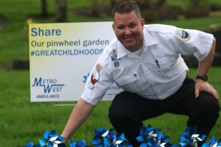 Photo of pinwheel garden