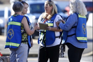 Photo of a Trauma Intervention Program team